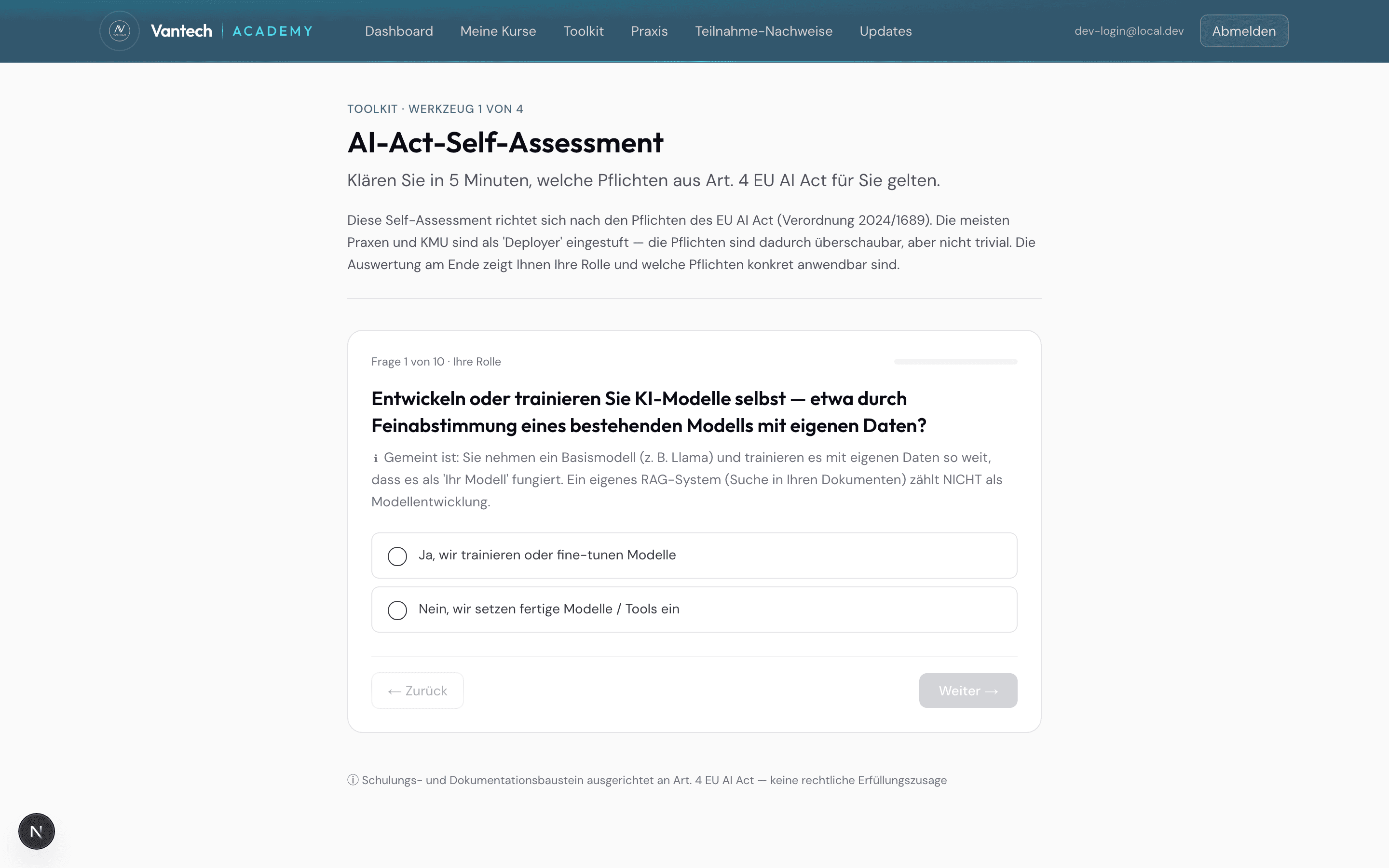 AI-Act-Self-Assessment